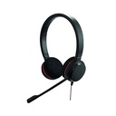 JABRA Evolve 20SE MS Stereo Wired - leather cushions