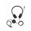 JABRA Evolve 20SE MS Stereo Wired - leather cushions