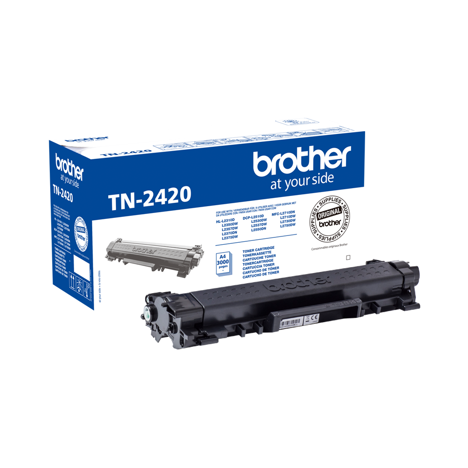 [TN2420] BROTHER TN2420 | Original Toner Cartridge Black