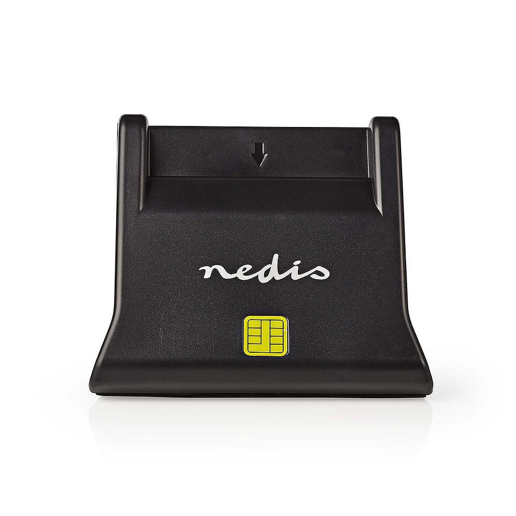 NEDIS USB 2.0 Desktop Smart Card Reader eID | lecteur de carte d'identité