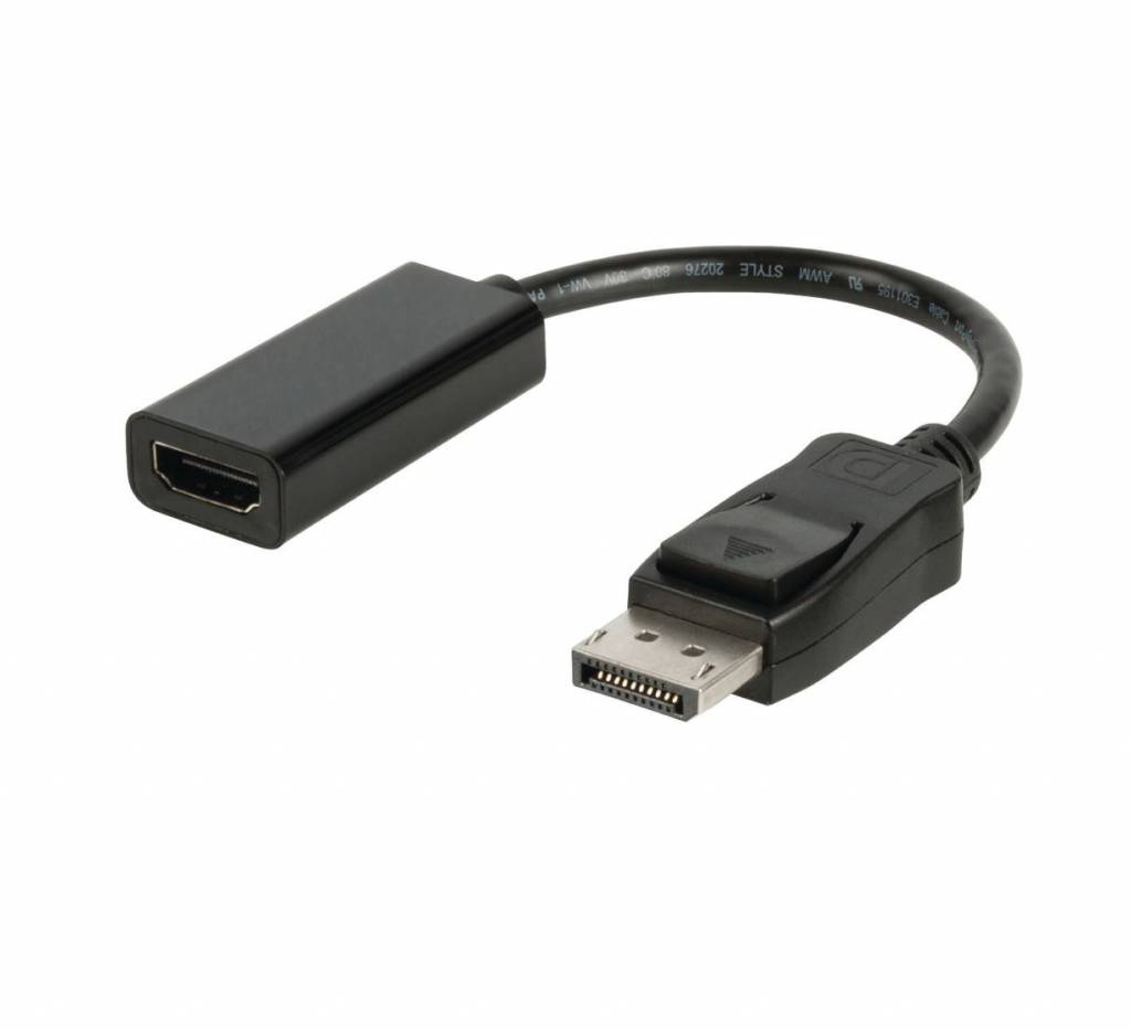 NEDIS Adapter Cable DisplayPort male > HDMI™ female (bag)