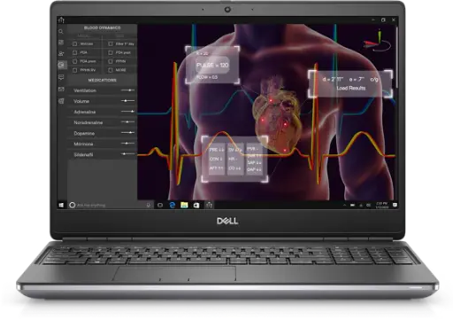 DELL PRECISION 7550 | A | i7 Gen10 | 32GB RAM | 500GB SSD | 15,6" FHD | QUADRO T2000 | W11PRO | WEBCAM